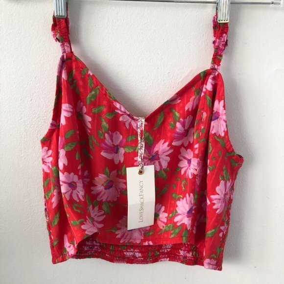 LoveShackFancy Finelli Bralette‎ in Mambo Red Sz L - NWT - Picture 2 of 10